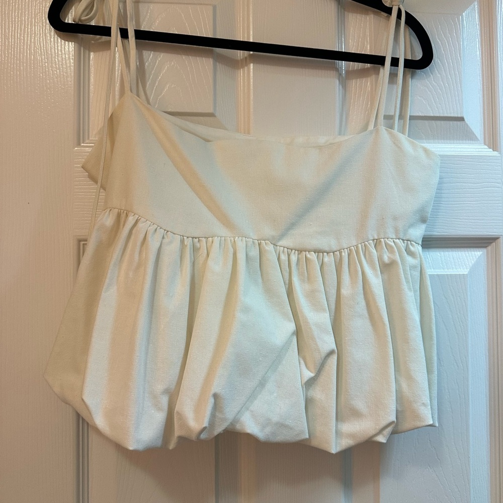 Vestique Elegant Cream Women's Top